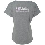 SAF - Ladies' Triblend Dolman Sleeve