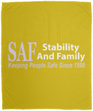 SAF - Cozy Plush Fleece Blanket - 50x60