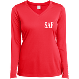 SAF - Ladies’ Long Sleeve Performance V-Neck Tee