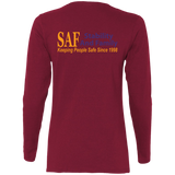 SAF - Ladies' Cotton LS T-Shirt