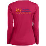 SAF - Ladies’ Long Sleeve Performance V-Neck Tee