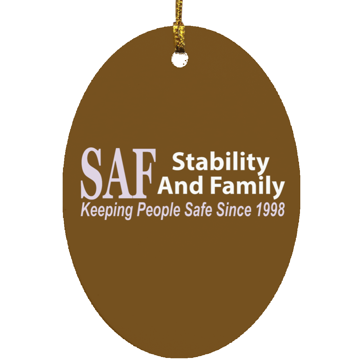 SAF - Oval Ornament