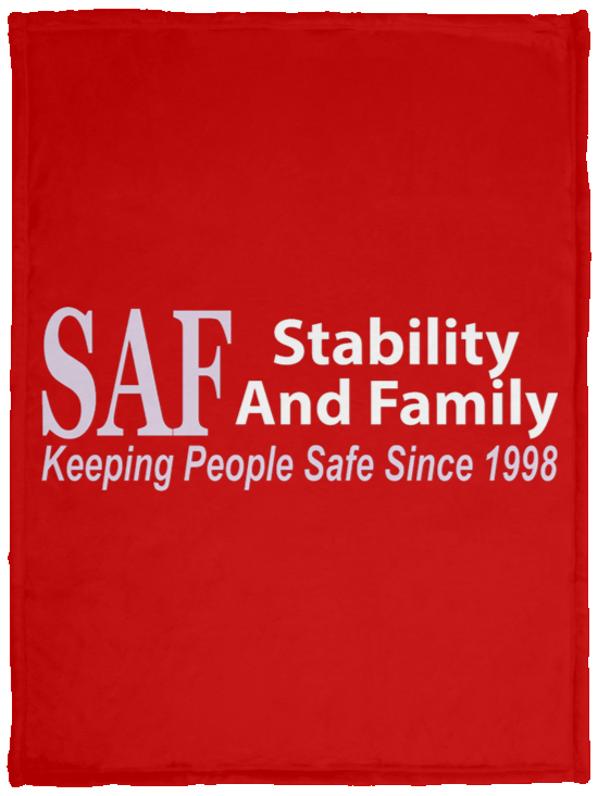 SAF - Cozy Plush Fleece Blanket - 30x40