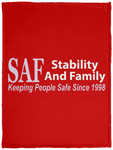 SAF - Cozy Plush Fleece Blanket - 30x40