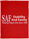 SAF - Cozy Plush Fleece Blanket - 30x40