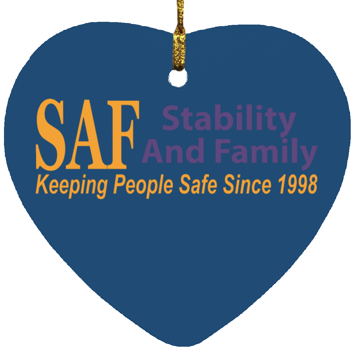 SAF - Heart Ornament