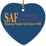 SAF - Heart Ornament