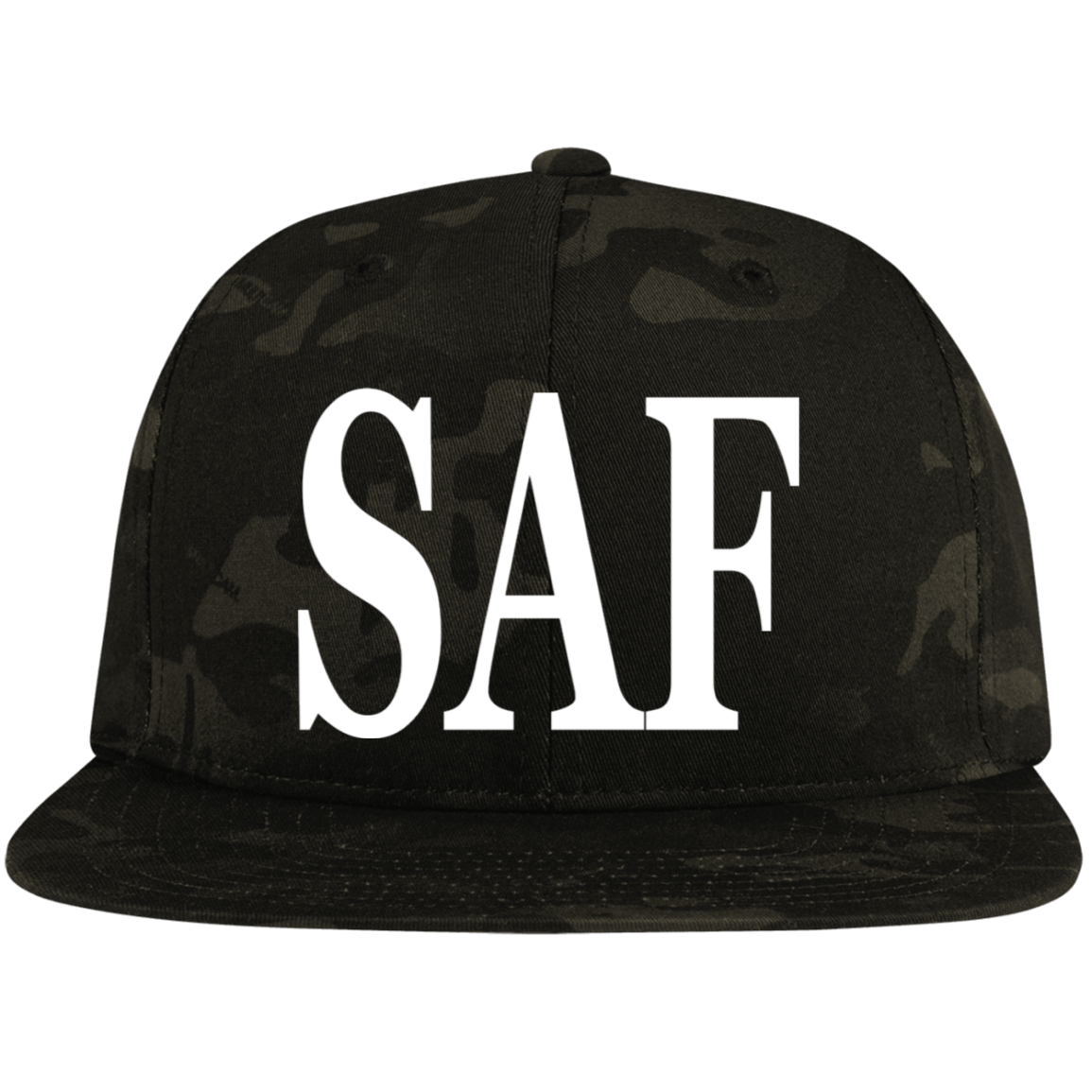 SAF - Flat Bill High-Profile Snapback Hat