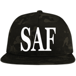 SAF - Flat Bill High-Profile Snapback Hat