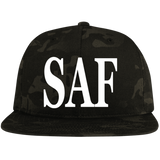 SAF - Flat Bill High-Profile Snapback Hat