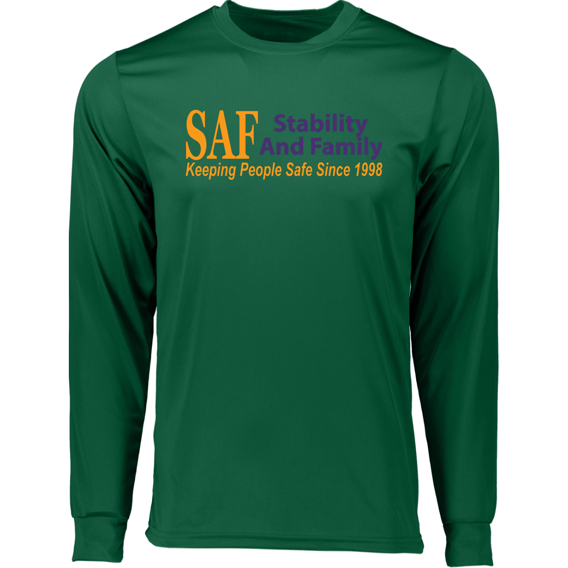 SAF - Long Sleeve Moisture-Wicking Tee