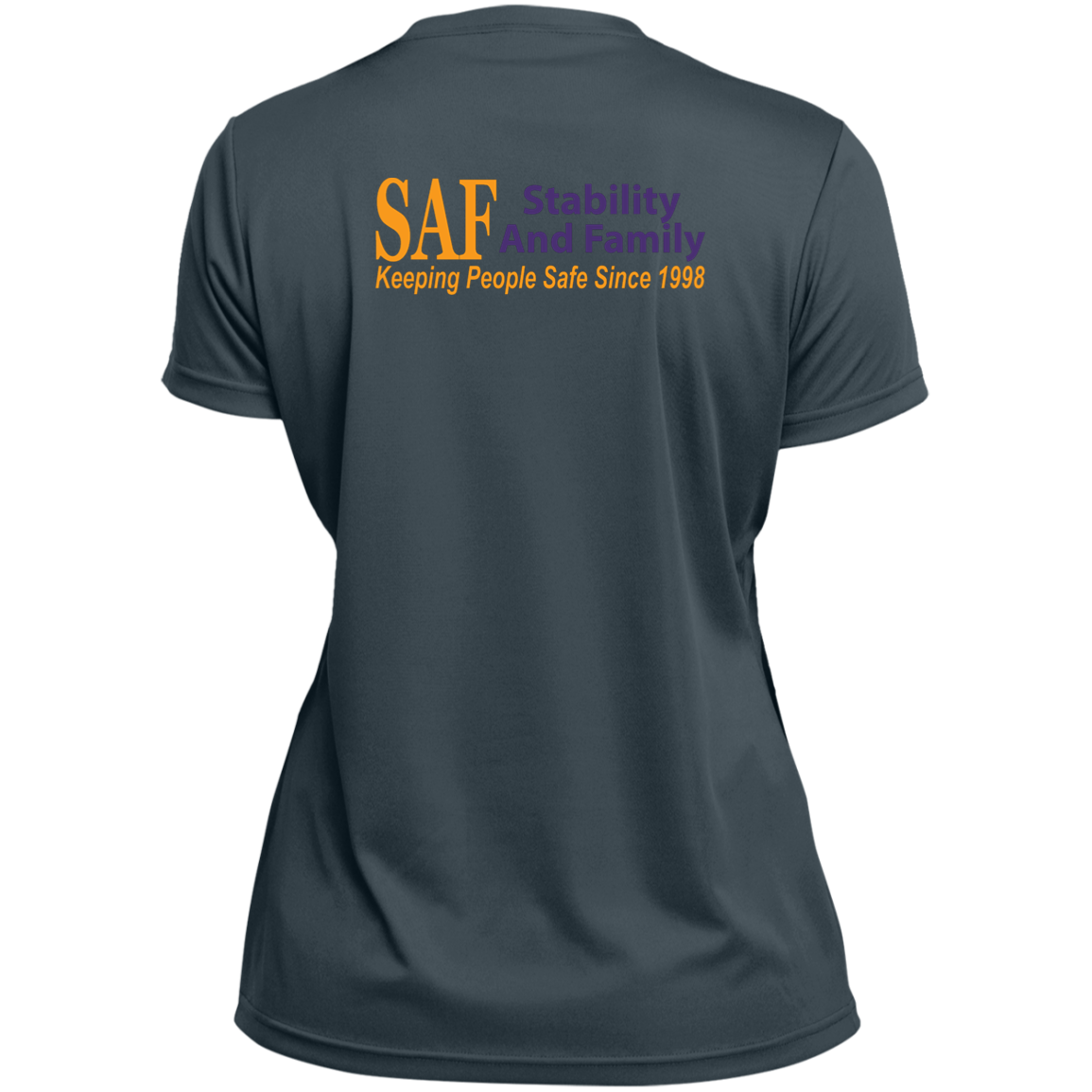 SAF - Ladies’ Moisture-Wicking V-Neck Tee