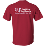 SAF - Youth 5.3 oz 100% Cotton T-Shirt