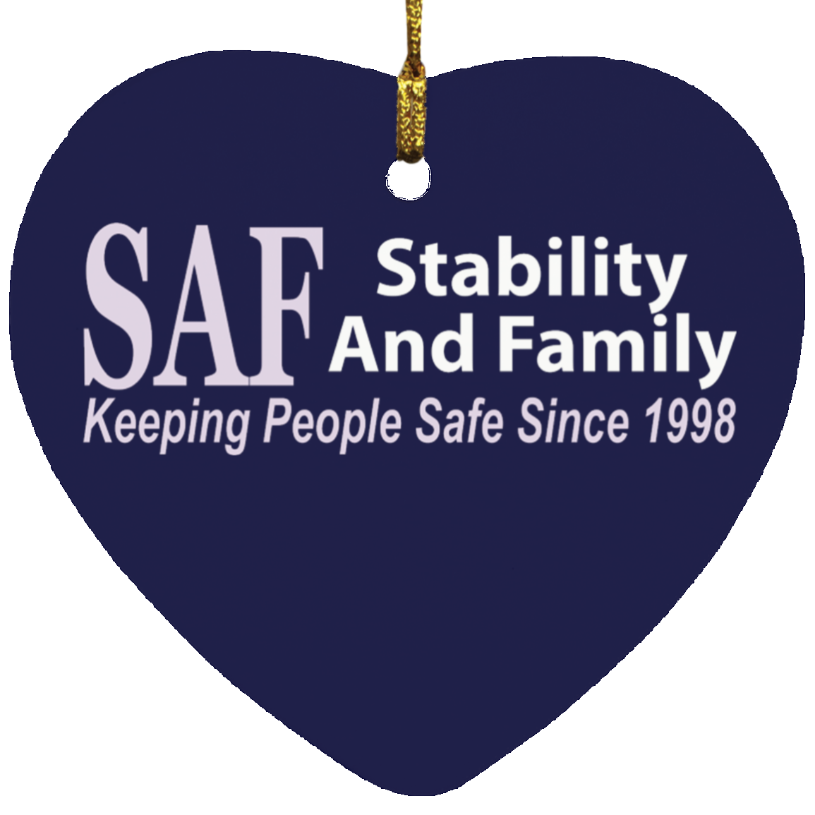 SAF - Heart Ornament