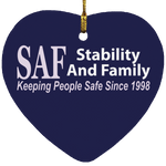 SAF - Heart Ornament