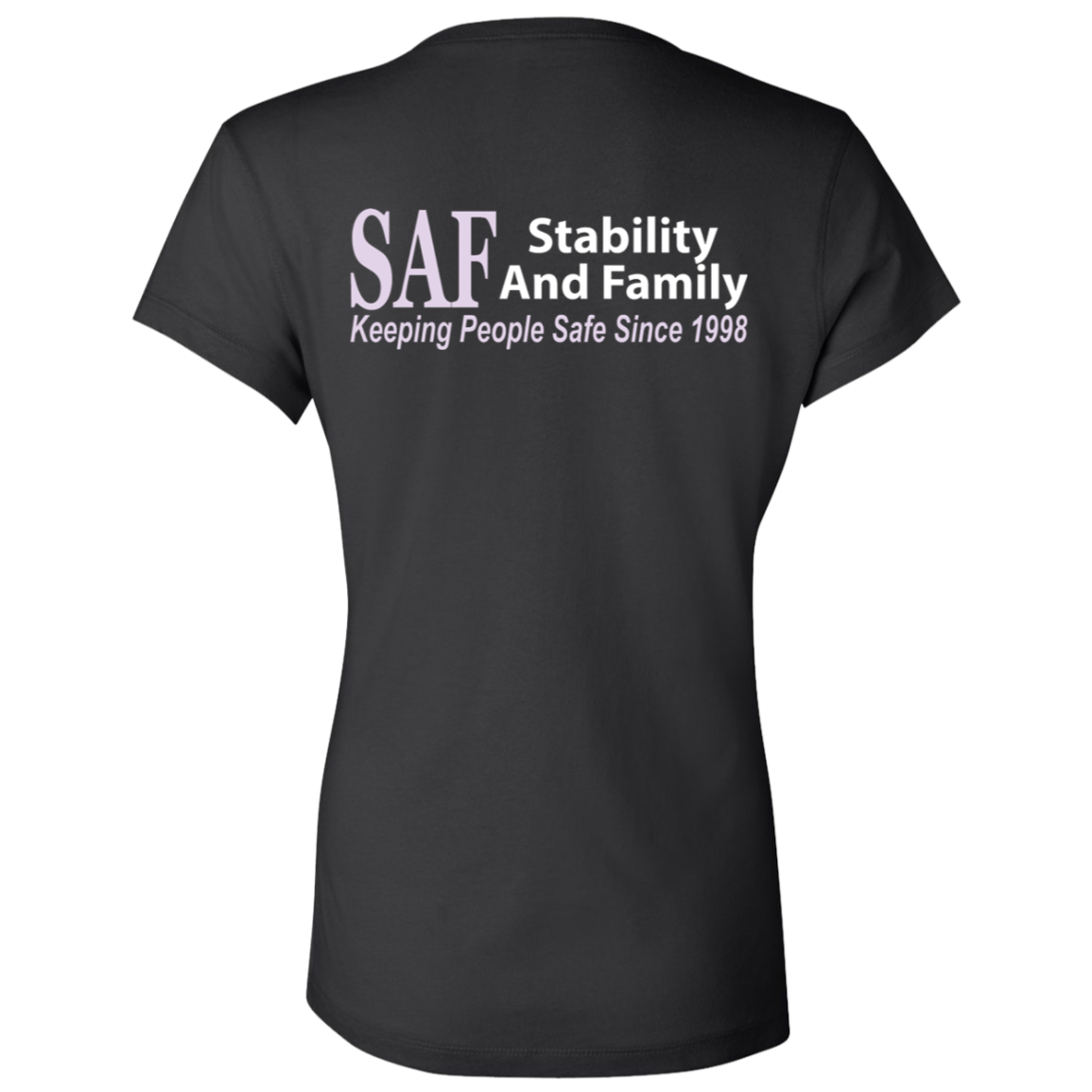 SAF - Ladies' Jersey V-Neck T-Shirt
