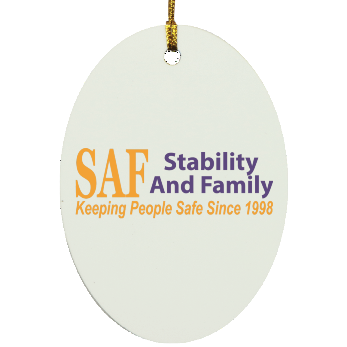 SAF - Oval Ornament