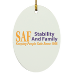 SAF - Oval Ornament