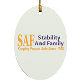 SAF - Oval Ornament