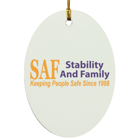 SAF - Oval Ornament