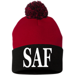 SAF - Pom Pom Knit Cap