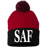 SAF - Pom Pom Knit Cap