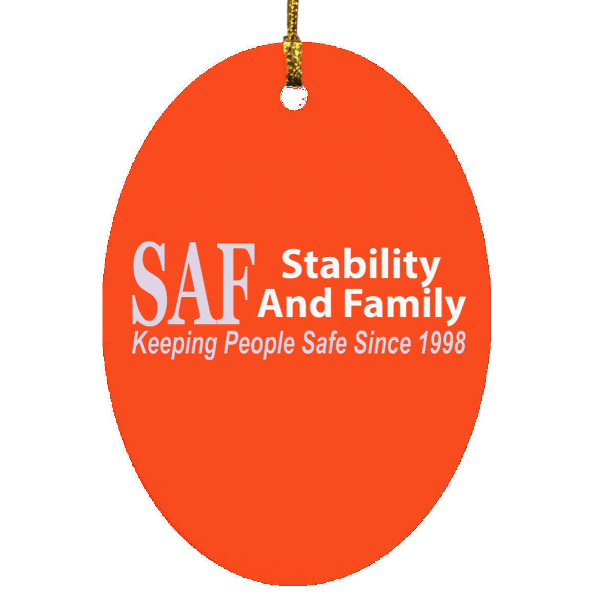SAF - Oval Ornament