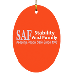 SAF - Oval Ornament