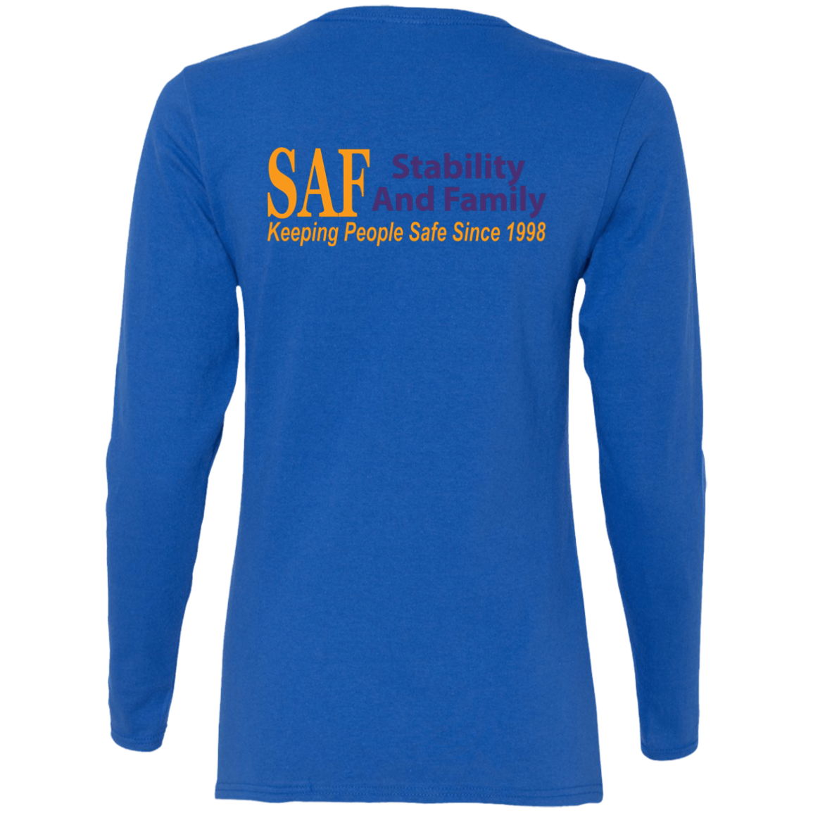 SAF - Ladies' Cotton LS T-Shirt