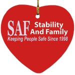 SAF - Heart Ornament