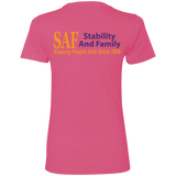 SAF - Ladies' Boyfriend T-Shirt