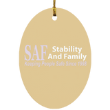 SAF - Oval Ornament