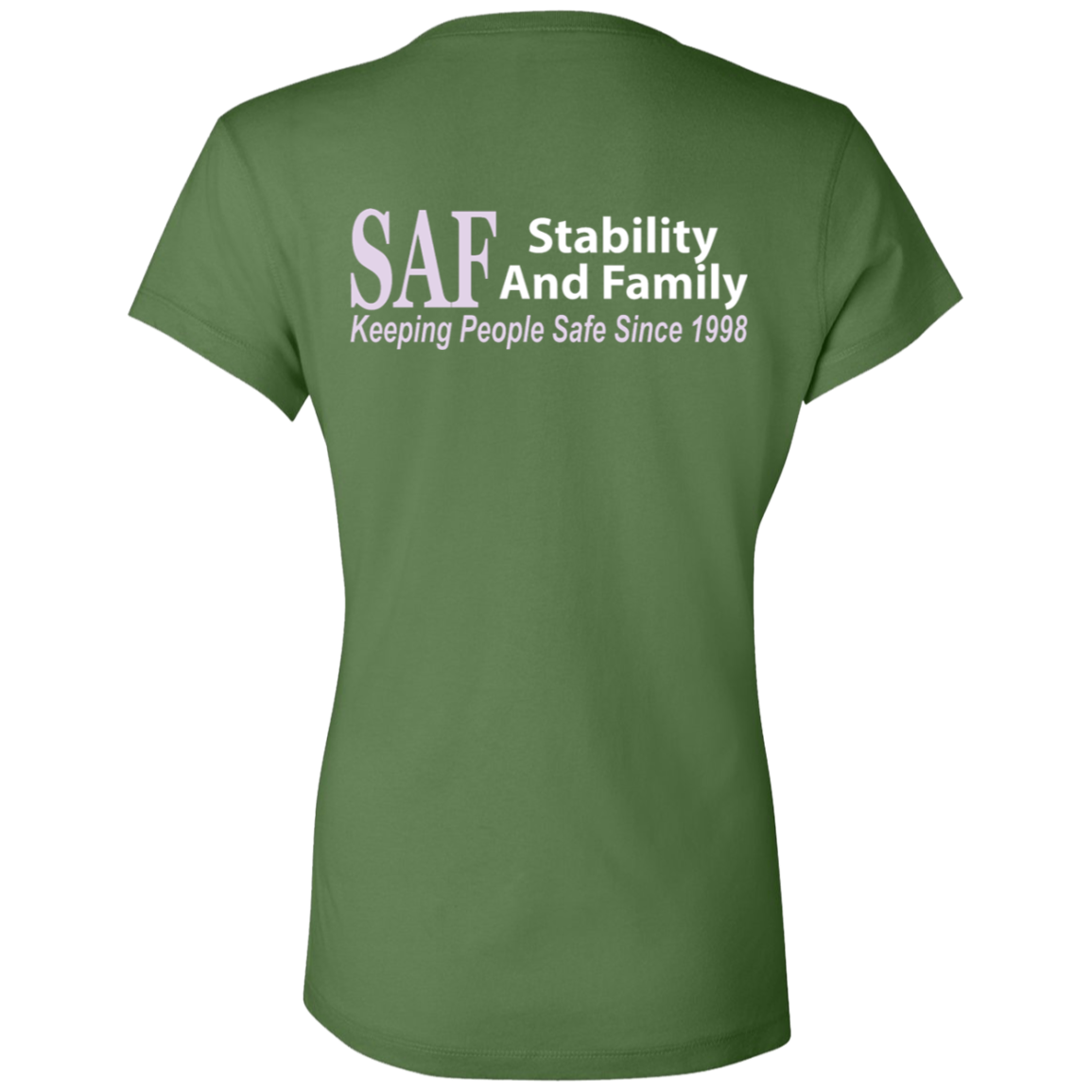 SAF - Ladies' Jersey V-Neck T-Shirt