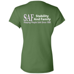 SAF - Ladies' Jersey V-Neck T-Shirt