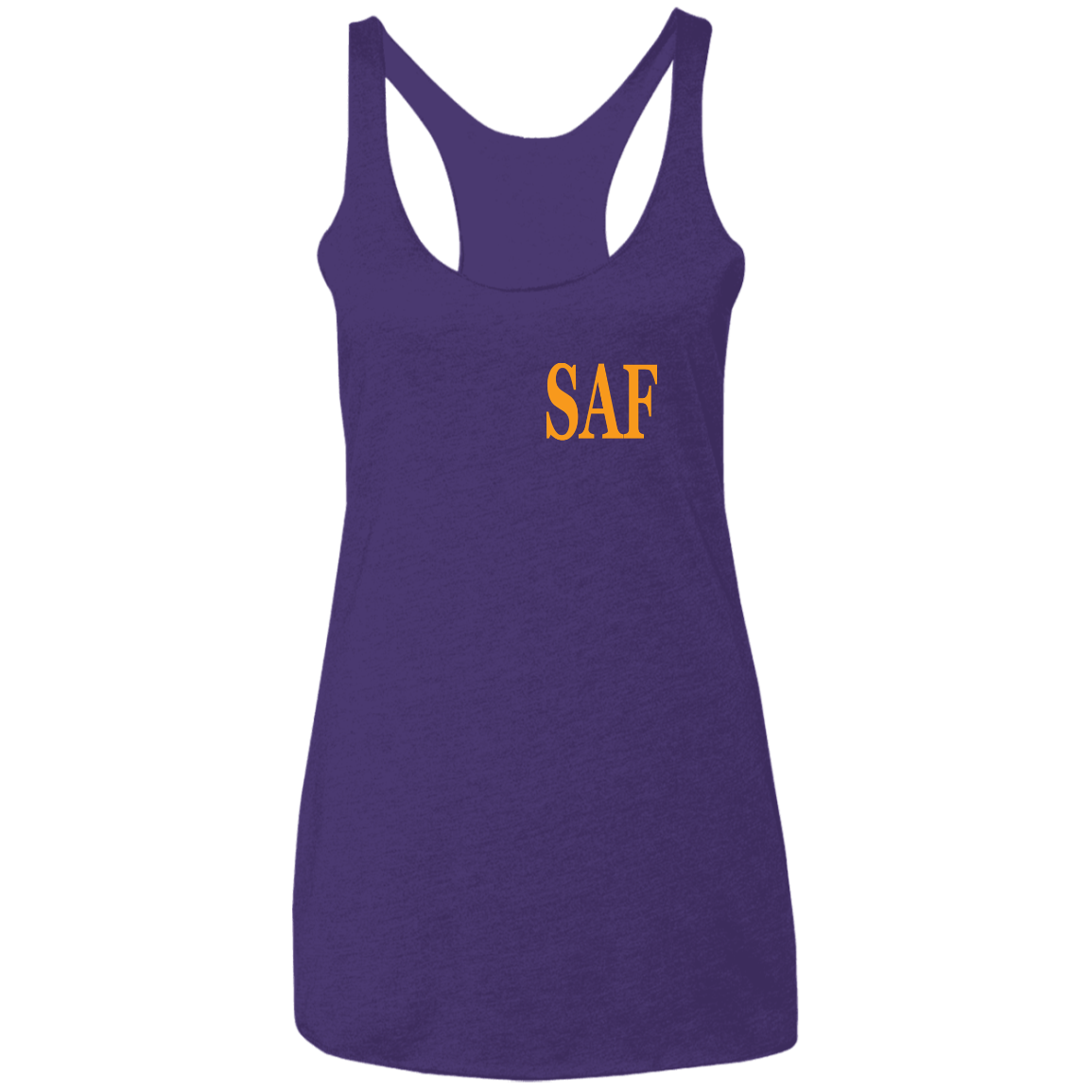 SAF - Ladies' Triblend Racerback Tank