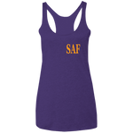 SAF - Ladies' Triblend Racerback Tank