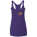 SAF - Ladies' Triblend Racerback Tank