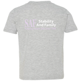 SAF - Toddler Jersey T-Shirt