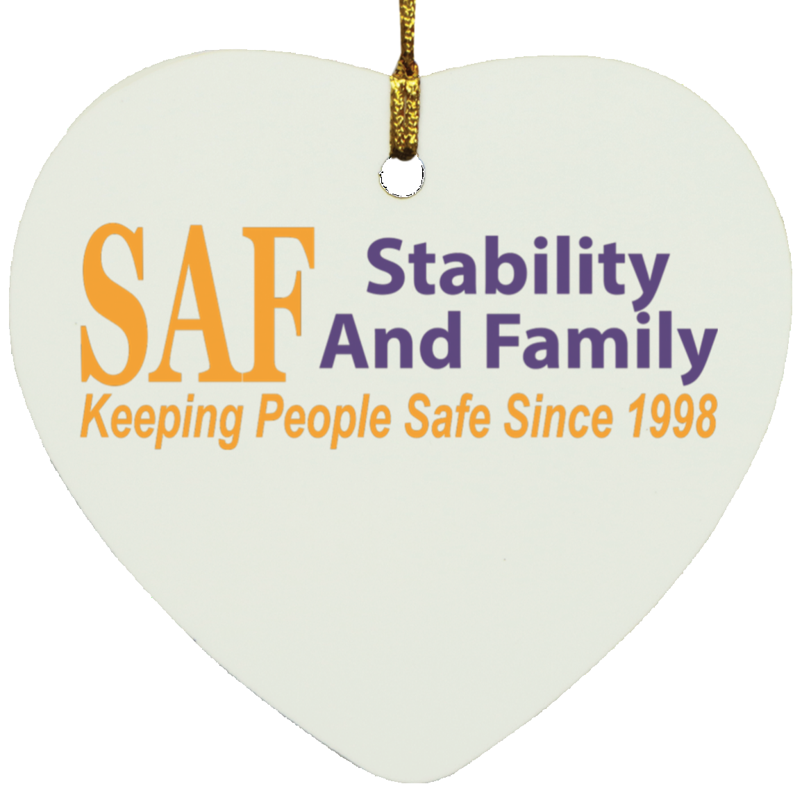 SAF - Heart Ornament