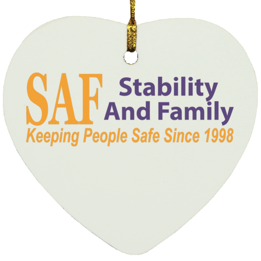 SAF - Heart Ornament