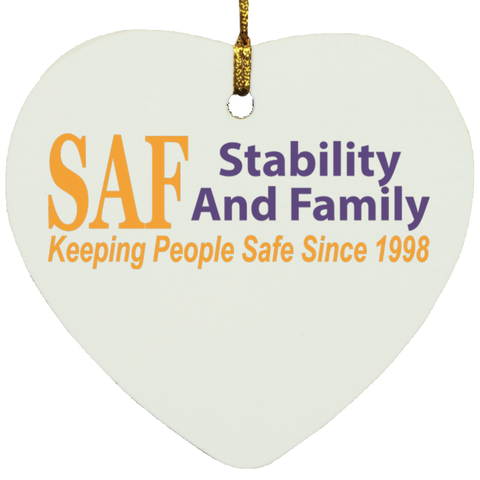 SAF - Heart Ornament