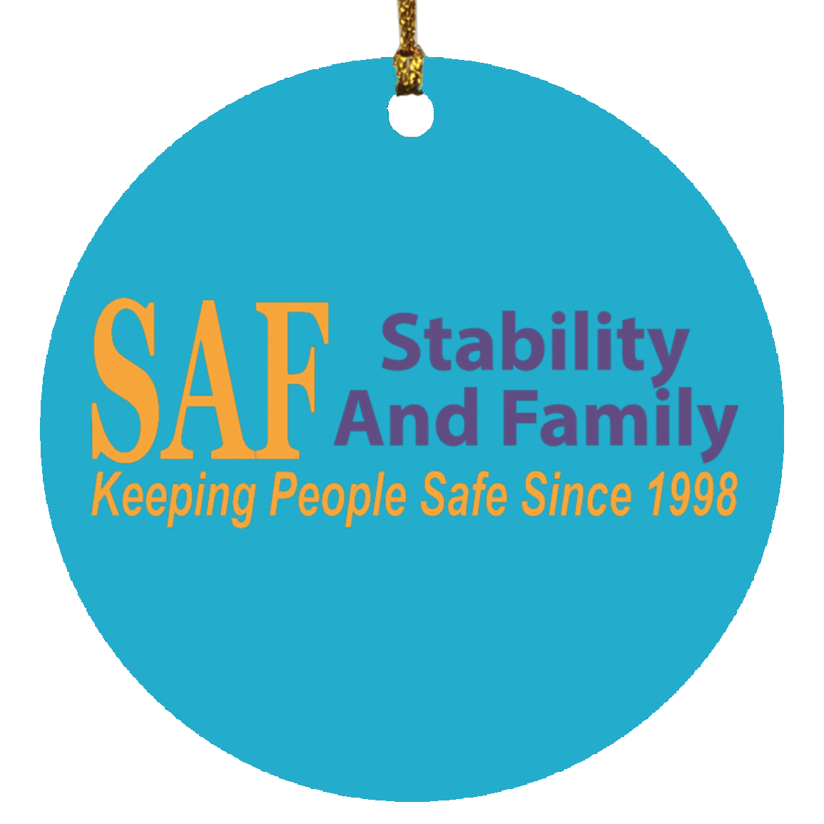SAF - Circle Ornament