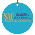 SAF - Circle Ornament