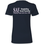 SAF - Ladies' Boyfriend T-Shirt