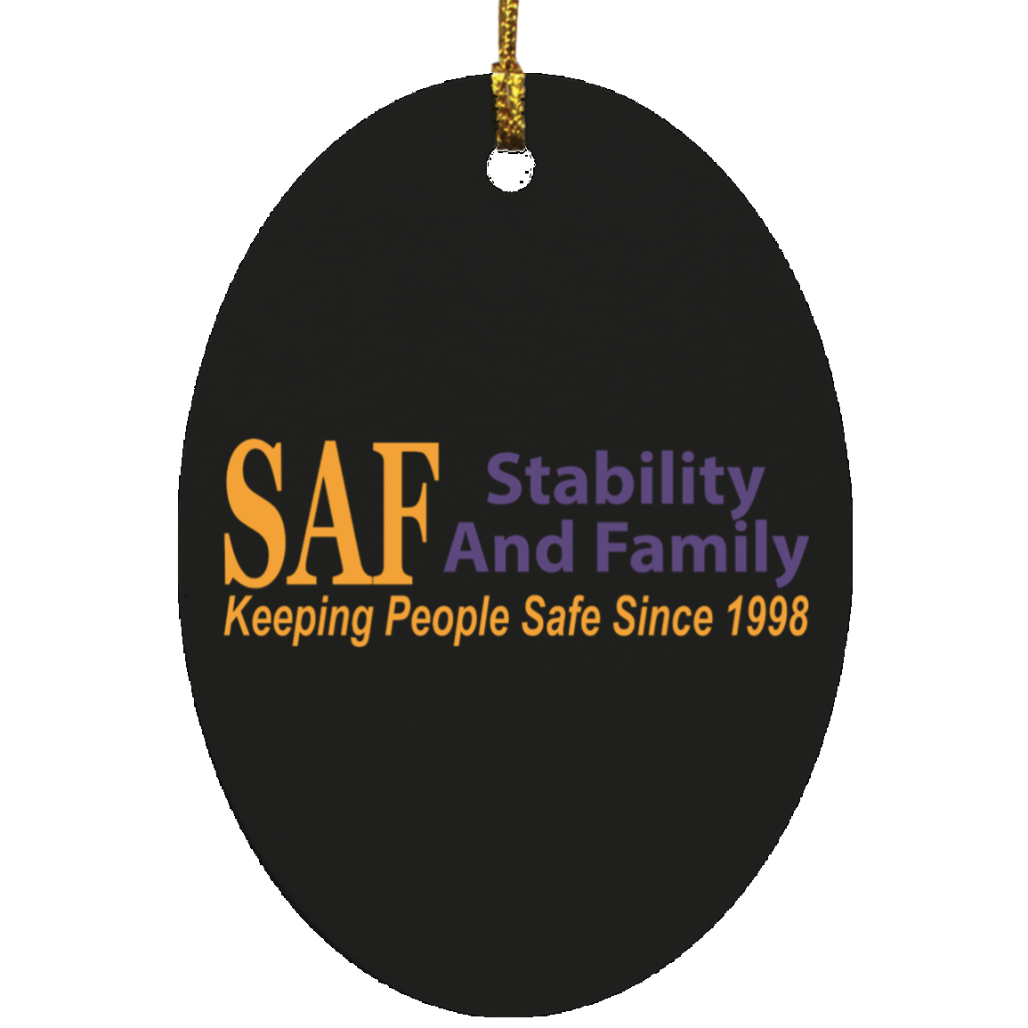SAF - Oval Ornament