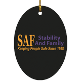 SAF - Oval Ornament