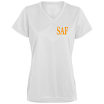SAF - Ladies’ Moisture-Wicking V-Neck Tee