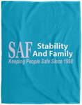 SAF - Cozy Plush Fleece Blanket - 60x80