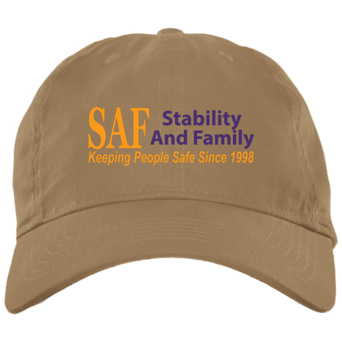 SAF - Brushed Twill Unstructured Dad Cap