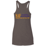SAF - Ladies' Triblend Racerback Tank